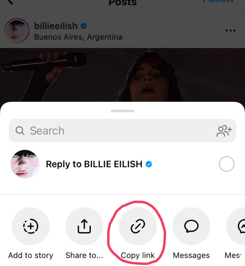 Copy the URL